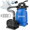 MONZANA® Filtro per Piscina 5000 l/h fino a 15.000L incl. Anteprima dell’immagine prodotto 1