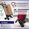 Klappbarer Treppensteiger-Einkaufstrolley TRAGINO | 3-in1 Produktbild-Vorschau 5