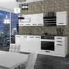 Belini Cuisine bloc Margaret - Meubles de cuisine 240 cm Voir les images du produit 2