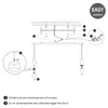 Home Sweet Home Pendelleuchte Pendel Xxl 98/9.5/137.5cm - Produktbild-Vorschau 7