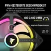 CORSAIR Lüfter 120*120*25 QX120 RGB LED Fan Triple Podgląd zdjęcia produktu 17