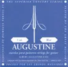 The image is a product label for Augustine guitar strings, featuring the brand name, product type, and descriptive text. Anteprima dell’immagine prodotto