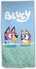 Unyqoos® Bluey & Bingo Strandtuch 70 x 140 cm, 100% Produktbild-Vorschau 1