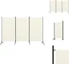 Multiple views of a cream-colored room divider. Anteprima dell’immagine prodotto