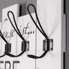 Porte-manteau mural Porte-manteau moderne blanc rustique Voir les images du produit 2