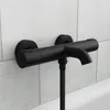 LOS ANGELES Thermostat Wannenfüllarmatur, Schwarz matt Produktbild-Vorschau 6