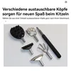 Ausziehbarer Rückenkratzer mit 5 Ersatzköpfen, geeignet als Produktbild-Vorschau 6