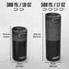 Kambukka Etna, Schwarz, Silikon, Edelstahl, 9 h, 18 h, 0,5 Produktbild-Vorschau 7