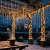 XMTECH LED Gordijn met "ijseffect", 30 meter, 1200 LED's, Productafbeelding-voorbeeld 7