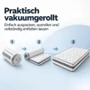 7-Zonen-Taschenfederkernmatratze H4, 140 x 200 cm, 25 cm Produktbild-Vorschau 4