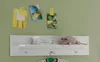 trendteam Babyzimmer Wandboard Olivia/Julie Weiß Melamin 75 Produktbild-Vorschau 1