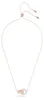Swarovski Halskette Hollow Anhänger, Weiß, Roségold, Produktbild-Vorschau 4