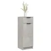 vidaXL Mobile da bagno grigio cemento 32x34x90 cm Materiale Anteprima dell’immagine prodotto 4