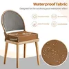 lot de 2 coussins de chaise pour l'extérieur imperméables Voir les images du produit 5