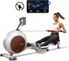 MOBI FITNESS Ruby Rameur avec batterie pour la maison, Voir les images du produit 1