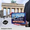 LANOLU Blechschild Wenn Papa es nicht reparieren kann Produktbild-Vorschau 4