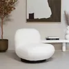 Drehbarer Sessel Teddy Weiß - Giga Meubel Produktbild-Vorschau 1