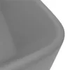 vidaXL Luxus-Waschbecken Matt Hellgrau 41x30x12 cm Keramik Produktbild-Vorschau 5