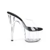 ADORE-701 Damen Slipper von Pleaser, Schwarz Transparent , Produktbild-Vorschau 5