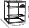 Szafa sieciowa VEVOR 12U Open Frame, głębokość 585 mm, do Podgląd zdjęcia produktu 8