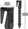 com-four® 100x Erdnagel für Gartenvlies und Unkrautvlies - Produktbild-Vorschau 6