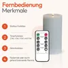 Meisterhome® Set di 3 candele LED senza fiamma Ribble con Anteprima dell’immagine prodotto 4