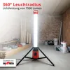 Grafner® Profi 360° Baustellen Standleuchte IP44 7500 Lumen Produktbild-Vorschau 2