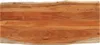 Möbel Tischplatte 140x60x2,5cm Rechteckig Massivholz Akazie Produktbild-Vorschau 1