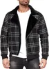 Red Bridge Herren Jacke Asymmetric Checkered Fur Schwarz XL Produktbild-Vorschau 10