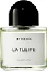 A close-up studio shot of a Byredo La Tulipe Eau de Parfum bottle. Produktbild-Vorschau