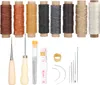 Kit de couture en cuir,Kit de couture manuelle en cuir,Set Voir les images du produit 2