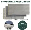 Wandpaneel Steinoptik Grau 120x60 cm – Feuerfest & Produktbild-Vorschau 4