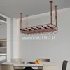 100cm metalowy stojak na wino z uchwytem na kieliszki Podgląd zdjęcia produktu 1