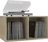 Contenitore per dischi in rovere Sonoma 71x34x36 cm Anteprima dell’immagine prodotto 10