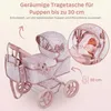 Puppenwagen mit Tasche und Klappdach – Kinderwagen für Produktbild-Vorschau 8