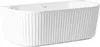 BELIANI Wanna biała akrylowa 170 x 80 cm owalna klasyczne Podgląd zdjęcia produktu 5
