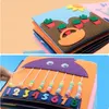 Interaktives Filzbuch für Kleinkinder, Lernspiele mit Produktbild-Vorschau 5