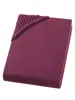 Jersey Spannbettlaken 180x200 - 200x200 cm Bordeaux - 100% Produktbild-Vorschau 5