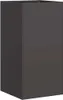 A dark gray planter box is shown against a light gray background. Anteprima dell’immagine prodotto