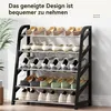 Schuhregale, Schuhschrank, 5 Ebenen Schräg Schuhablage, Produktbild-Vorschau 8