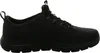 A side view of a black Skechers men's sneaker. Voir les images du produit