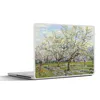 MuchoWow® Laptop Aufkleber Sticker Cover Blühender Produktbild-Vorschau 1
