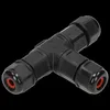 T-kusový káblový konektor IP68, 3x4mm, 450V/25A Náhľad obrázku produktu 1