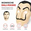 3 Teilig Haus des Geldes Kostüm Set - mit Dali Maske, Produktbild-Vorschau 6