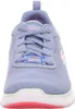 Front view of a blue Skechers shoe. Produktbild-Vorschau