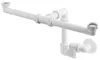 Bruckner Doppelwaschbecken-Siphon 5/4", DN40, Weiß Produktbild-Vorschau 1
