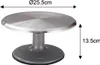 Klausberg Drehbares Tortenplatte 25,5 cm Silber Produktbild-Vorschau 9