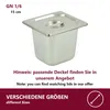 HOOZ GN Behälter 1/6 Edelstahl, 100 mm Höhe Wärmebehälter Produktbild-Vorschau 4