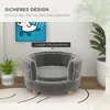 PawHut Hundesofa Hundecouch, Haustiersofa mit Rückenlehne Produktbild-Vorschau 5