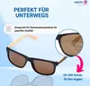 Sonnenbrille "Bamboo" - Modische Brille im Blues-Stil mit Produktbild-Vorschau 4